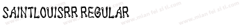 SaintLouisRR Regular字体转换